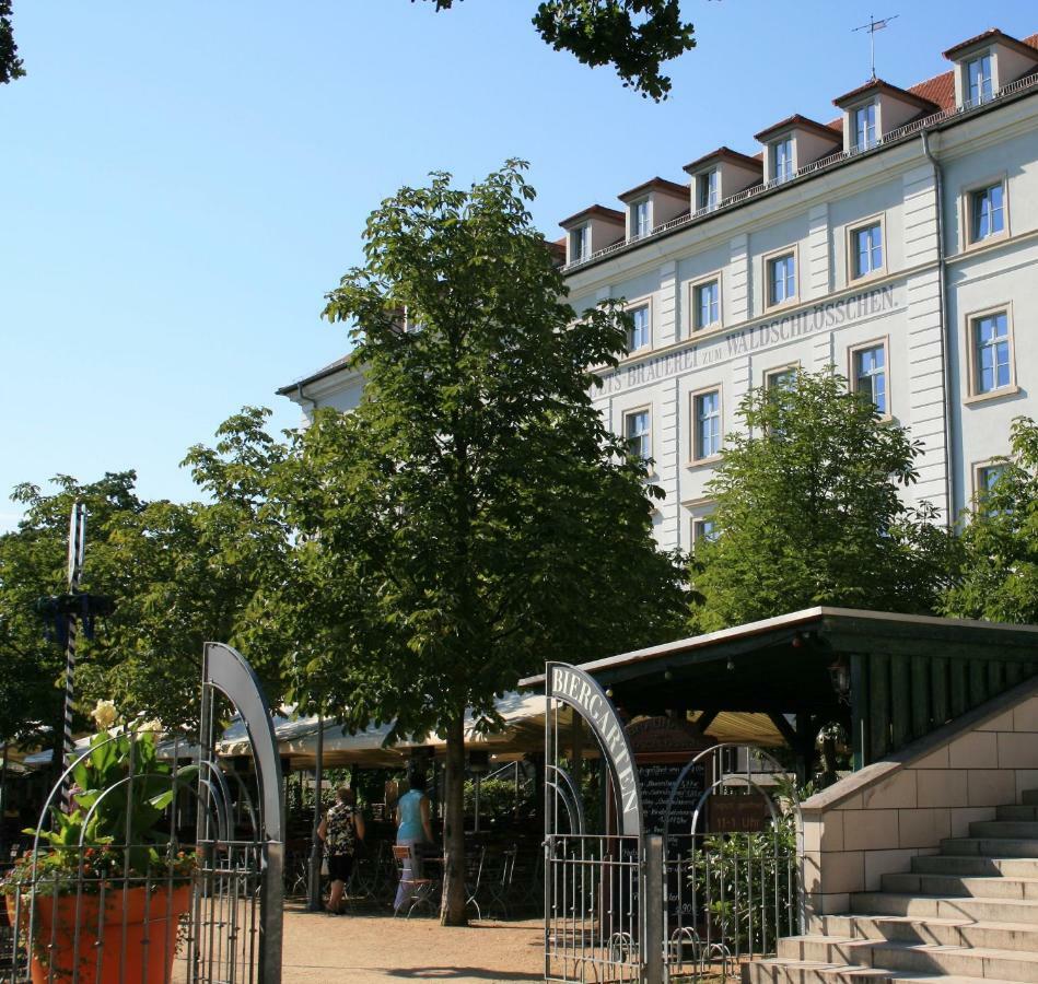 Hotel Am Waldschloesschen - Brauhaus Drezda Kültér fotó